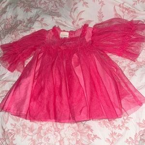 Infant pink dress